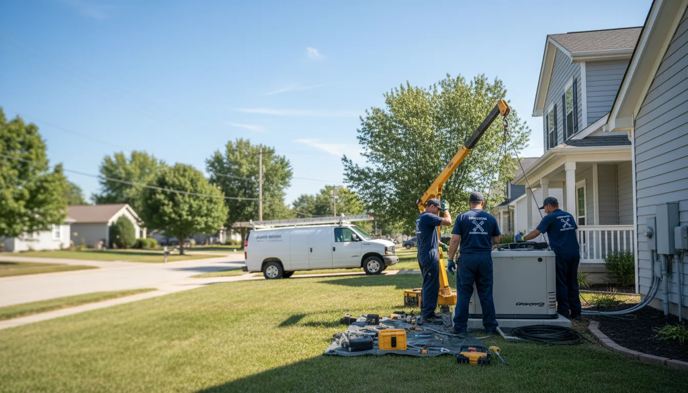 Generator Installation in De Mossville, KY near me